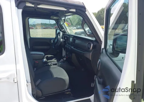 2021 Jeep Wrangler Unlimited Sport 4X4 из США, поврежденный, VIN 1C4HJXDN3MW759324